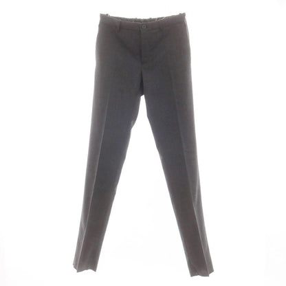[New] INCOTEX SLOWEAR 84-type TEKNOSARTORIAL stretch polyester wool dress slacks pants charcoal gray (07) [48] [Condition rank N] [Men&