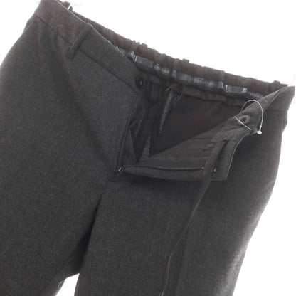 [New] INCOTEX SLOWEAR 84-type TEKNOSARTORIAL stretch polyester wool dress slacks pants charcoal gray (07) [48] [Condition rank N] [Men&