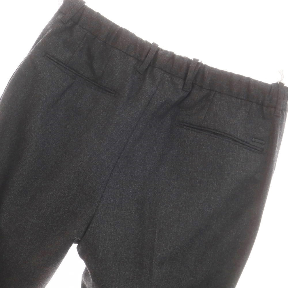 [New] INCOTEX SLOWEAR 84-type TEKNOSARTORIAL stretch polyester wool dress slacks pants charcoal gray (07) [48] [Condition rank N] [Men&