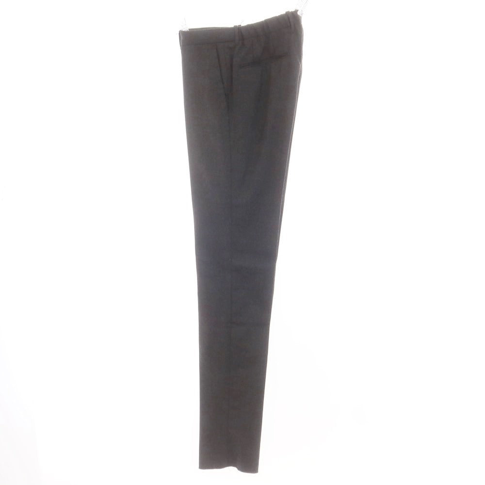 [New] INCOTEX SLOWEAR 84-type TEKNOSARTORIAL stretch polyester wool dress slacks pants charcoal gray (07) [48] [Condition rank N] [Men&