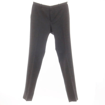 [New] INCOTEX SLOWEAR 84-type TEKNOSARTORIAL stretch polyester wool dress slacks pants charcoal gray (07) [52] [Condition rank N] [Men&