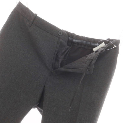 [New] INCOTEX SLOWEAR 84-type TEKNOSARTORIAL stretch polyester wool dress slacks pants charcoal gray (07) [52] [Condition rank N] [Men&