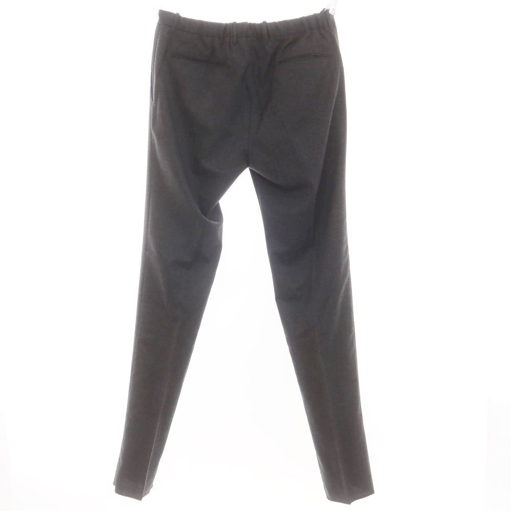 【新品】インコテックス スローウェア INCOTEX SLOWEAR 84型 TEKNOSARTORIAL ストレッチポリエステルウール ドレススラックスパンツ チャコールグレー（07）【 52 】【 状態ランクN 】【 メンズ 】[DPD]