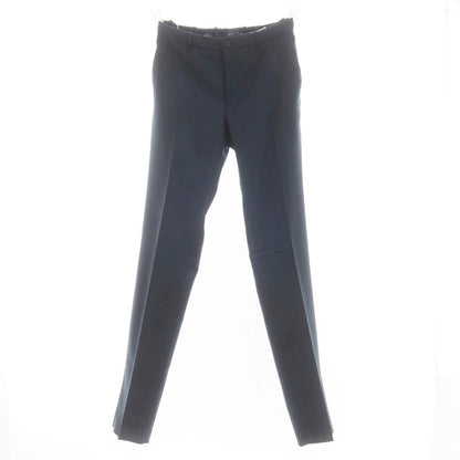 [New] INCOTEX SLOWEAR 84-type TEKNOSARTORIAL stretch polyester wool dress slacks pants green navy (79) [48] [Condition rank N] [Men&