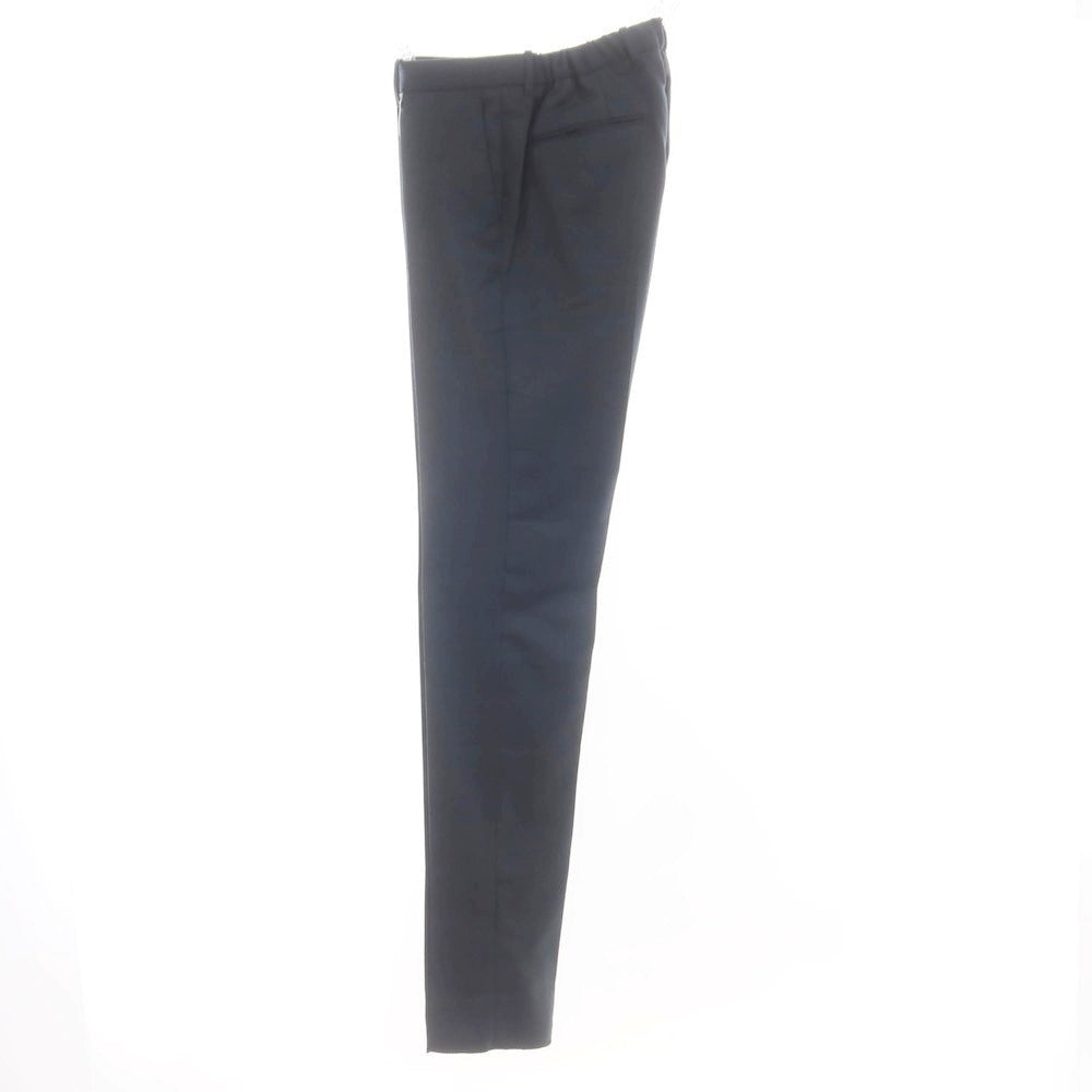 [New] INCOTEX SLOWEAR 84-type TEKNOSARTORIAL stretch polyester wool dress slacks pants green navy (79) [48] [Condition rank N] [Men&