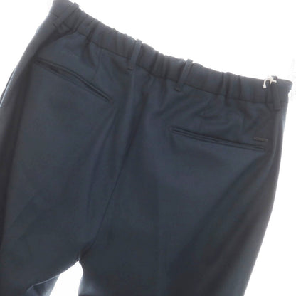 [New] INCOTEX SLOWEAR 84-type TEKNOSARTORIAL stretch polyester wool dress slacks pants green navy (79) [50] [Condition rank N] [Men&