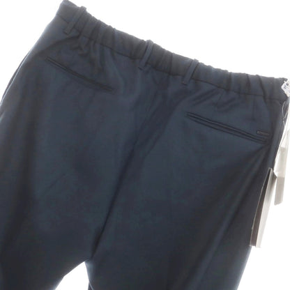 [New] INCOTEX SLOWEAR 84-type TEKNOSARTORIAL stretch polyester wool dress slacks pants green navy (79) [52] [Condition rank N] [Men&