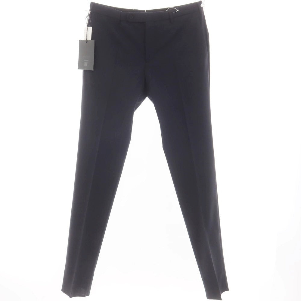 [New] INCOTEX SLOWEAR 35-type TEKNOSARTORIAL stretch polyester wool dress slacks pants dark navy (78) [52] [Condition rank N] [Men&