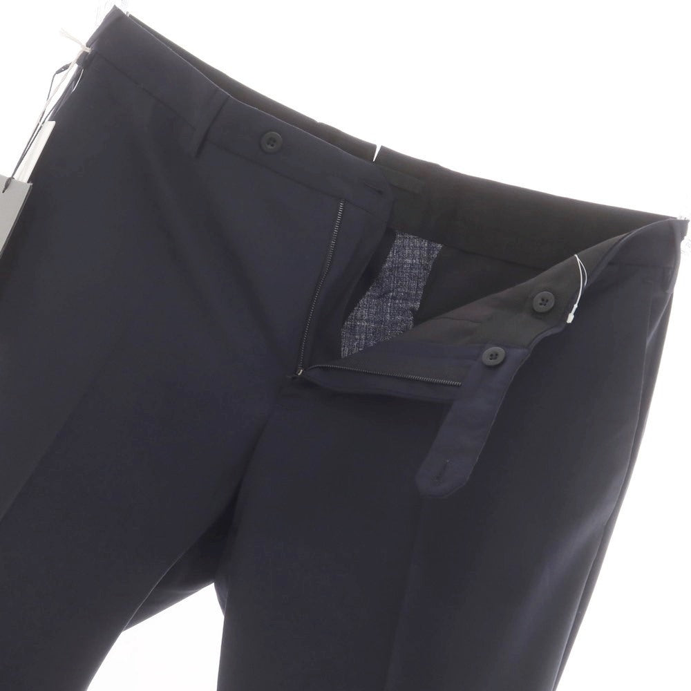 [New] INCOTEX SLOWEAR 35-type TEKNOSARTORIAL stretch polyester wool dress slacks pants dark navy (78) [52] [Condition rank N] [Men&