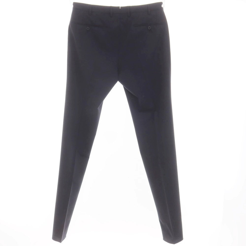 【新品】インコテックス スローウェア INCOTEX SLOWEAR 35型 TEKNOSARTORIAL ストレッチポリエステルウール ドレススラックスパンツ ダークネイビー（78）【サイズ52】【 状態ランクN 】【 メンズ 】[DPD]