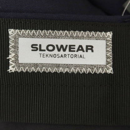 [New] INCOTEX SLOWEAR 35-type TEKNOSARTORIAL stretch polyester wool dress slacks pants dark navy (78) [52] [Condition rank N] [Men&