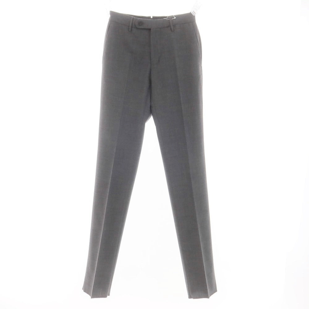 [New] INCOTEX SLOWEAR 35-type TEKNOSARTORIAL stretch polyester wool dress slacks pants dark gray (05) [42] [Condition rank N] [Men&