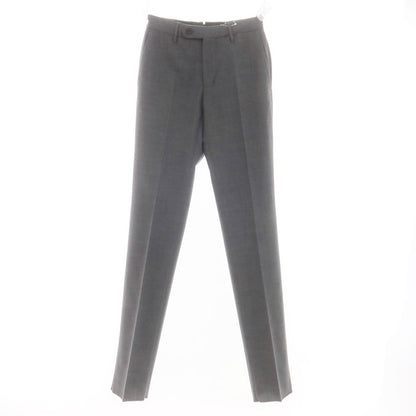 [New] INCOTEX SLOWEAR 35-type TEKNOSARTORIAL stretch polyester wool dress slacks pants dark gray (05) [42] [Condition rank N] [Men&