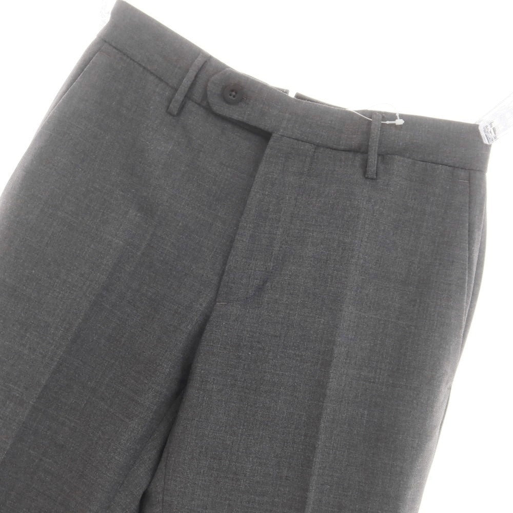 [New] INCOTEX SLOWEAR 35-type TEKNOSARTORIAL stretch polyester wool dress slacks pants dark gray (05) [42] [Condition rank N] [Men&