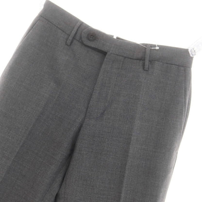[New] INCOTEX SLOWEAR 35-type TEKNOSARTORIAL stretch polyester wool dress slacks pants dark gray (05) [42] [Condition rank N] [Men&