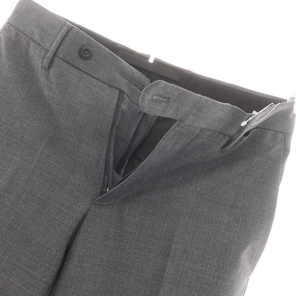 [New] INCOTEX SLOWEAR 35-type TEKNOSARTORIAL stretch polyester wool dress slacks pants dark gray (05) [42] [Condition rank N] [Men&