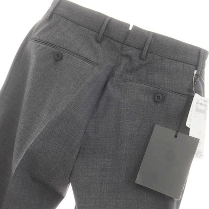 [New] INCOTEX SLOWEAR 35-type TEKNOSARTORIAL stretch polyester wool dress slacks pants dark gray (05) [42] [Condition rank N] [Men&