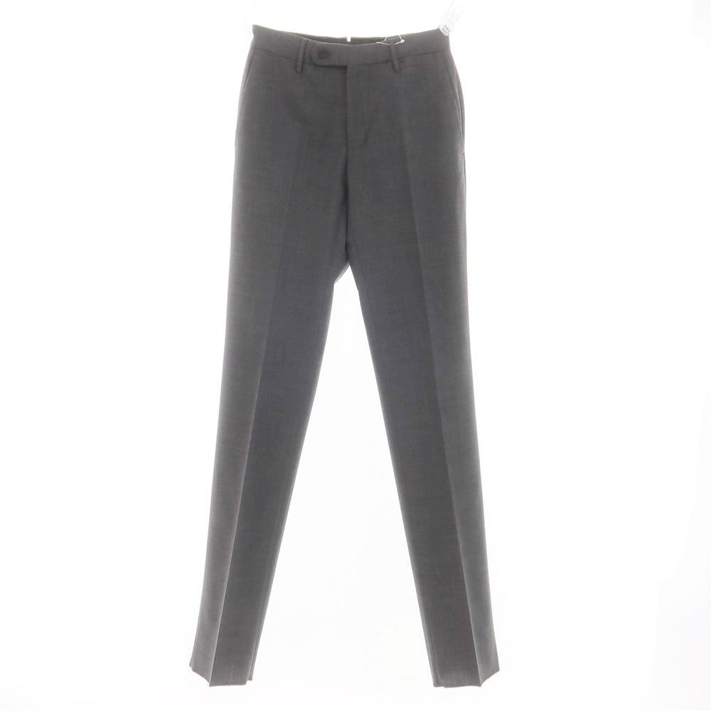 [New] INCOTEX SLOWEAR 35-type TEKNOSARTORIAL stretch polyester wool dress slacks pants dark gray (05) [44] [Condition rank N] [Men&