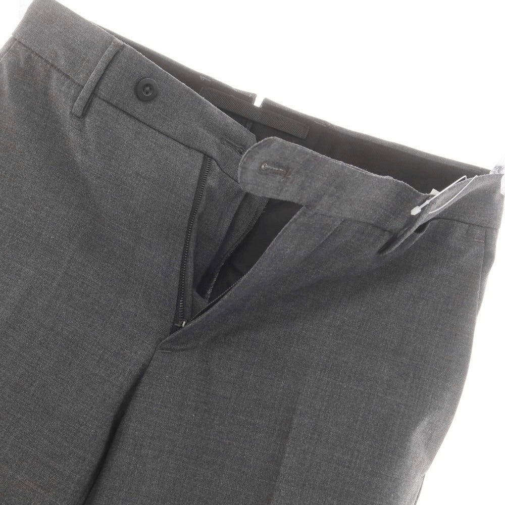 [New] INCOTEX SLOWEAR 35-type TEKNOSARTORIAL stretch polyester wool dress slacks pants dark gray (05) [44] [Condition rank N] [Men&
