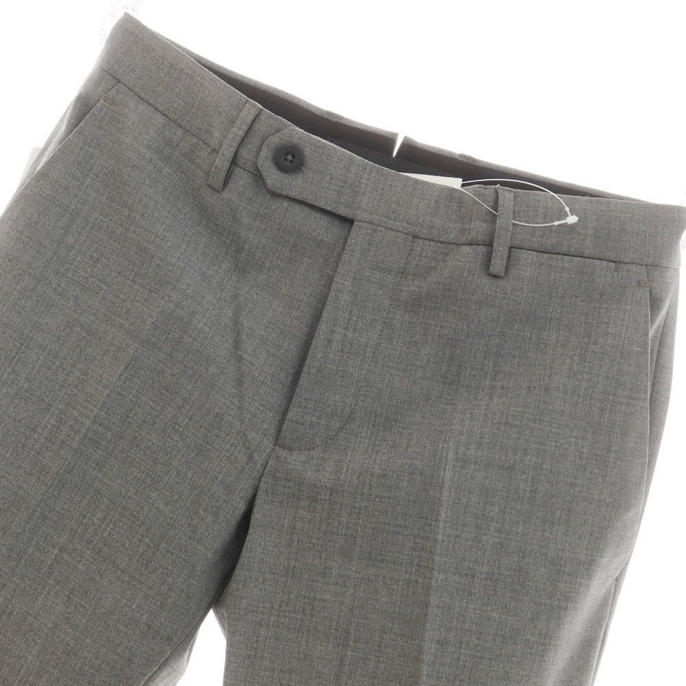 [New] INCOTEX SLOWEAR 35-type TEKNOSARTORIAL stretch polyester wool dress slacks pants, medium gray (03) [44] [Condition rank N] [Men&