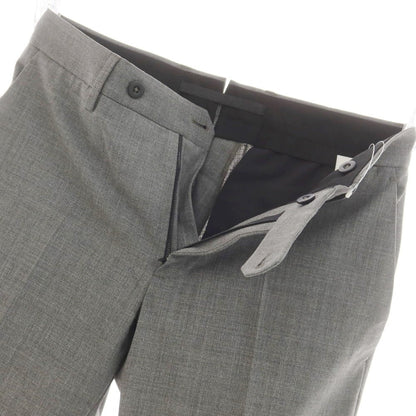 [New] INCOTEX SLOWEAR 35-type TEKNOSARTORIAL stretch polyester wool dress slacks pants, medium gray (03) [44] [Condition rank N] [Men&