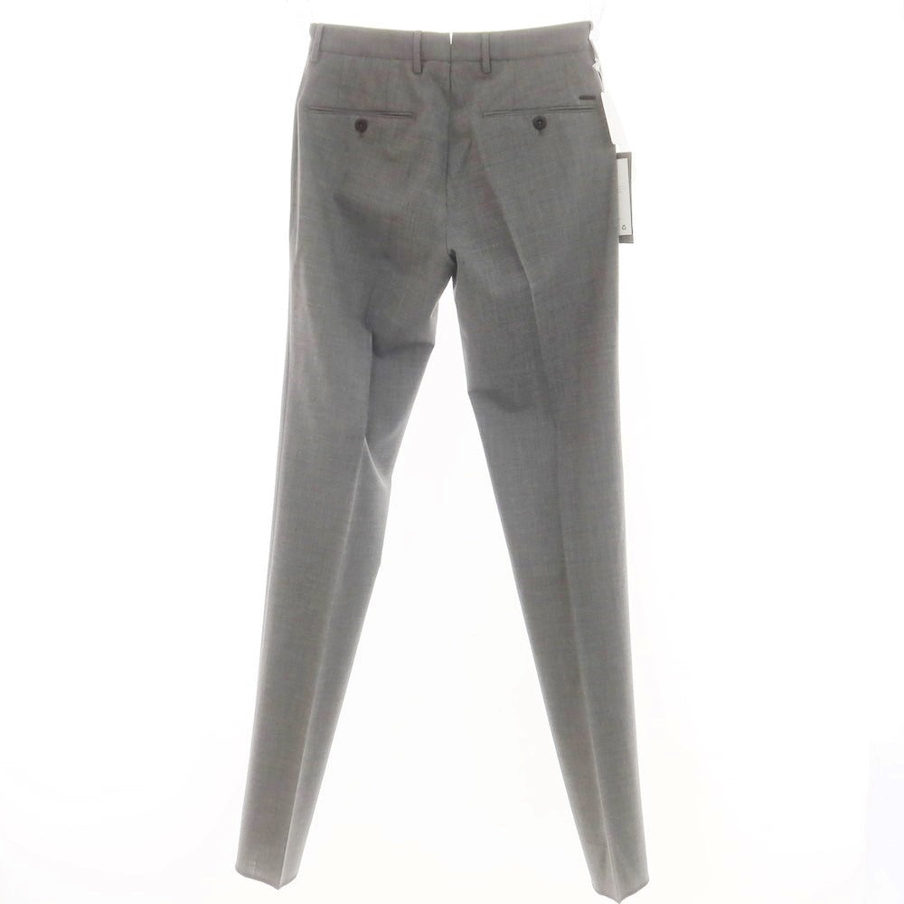 [New] INCOTEX SLOWEAR 35-type TEKNOSARTORIAL stretch polyester wool dress slacks pants, medium gray (03) [44] [Condition rank N] [Men&