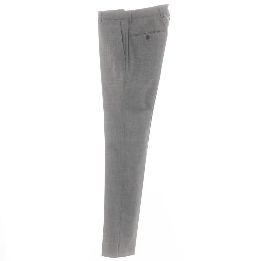 [New] INCOTEX SLOWEAR 35-type TEKNOSARTORIAL stretch polyester wool dress slacks pants, medium gray (03) [44] [Condition rank N] [Men&