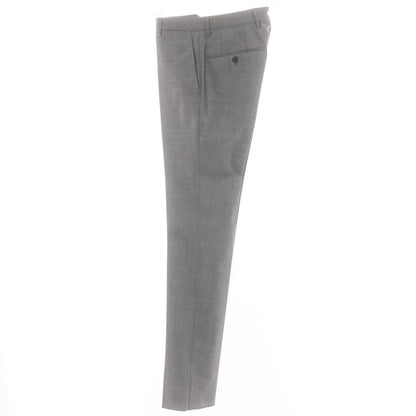 [New] INCOTEX SLOWEAR 35-type TEKNOSARTORIAL stretch polyester wool dress slacks pants, medium gray (03) [44] [Condition rank N] [Men&