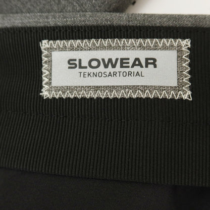 [New] INCOTEX SLOWEAR 35-type TEKNOSARTORIAL stretch polyester wool dress slacks pants, medium gray (03) [44] [Condition rank N] [Men&
