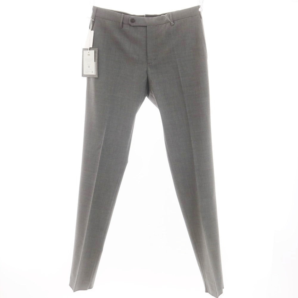 [New] INCOTEX SLOWEAR 35-type TEKNOSARTORIAL stretch polyester wool dress slacks pants, medium gray (03) [52] [Condition rank N] [Men&