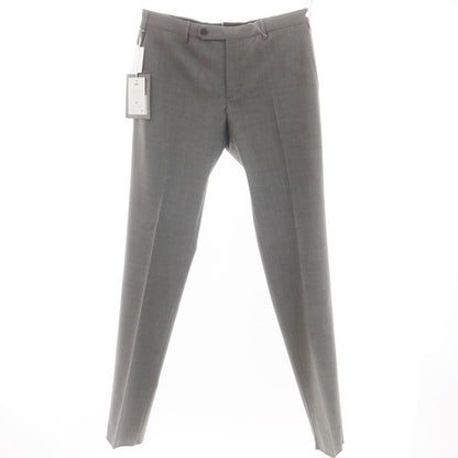 [New] INCOTEX SLOWEAR 35-type TEKNOSARTORIAL stretch polyester wool dress slacks pants, medium gray (03) [52] [Condition rank N] [Men&