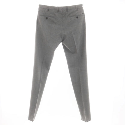 [New] INCOTEX SLOWEAR 35-type TEKNOSARTORIAL stretch polyester wool dress slacks pants, medium gray (03) [52] [Condition rank N] [Men&