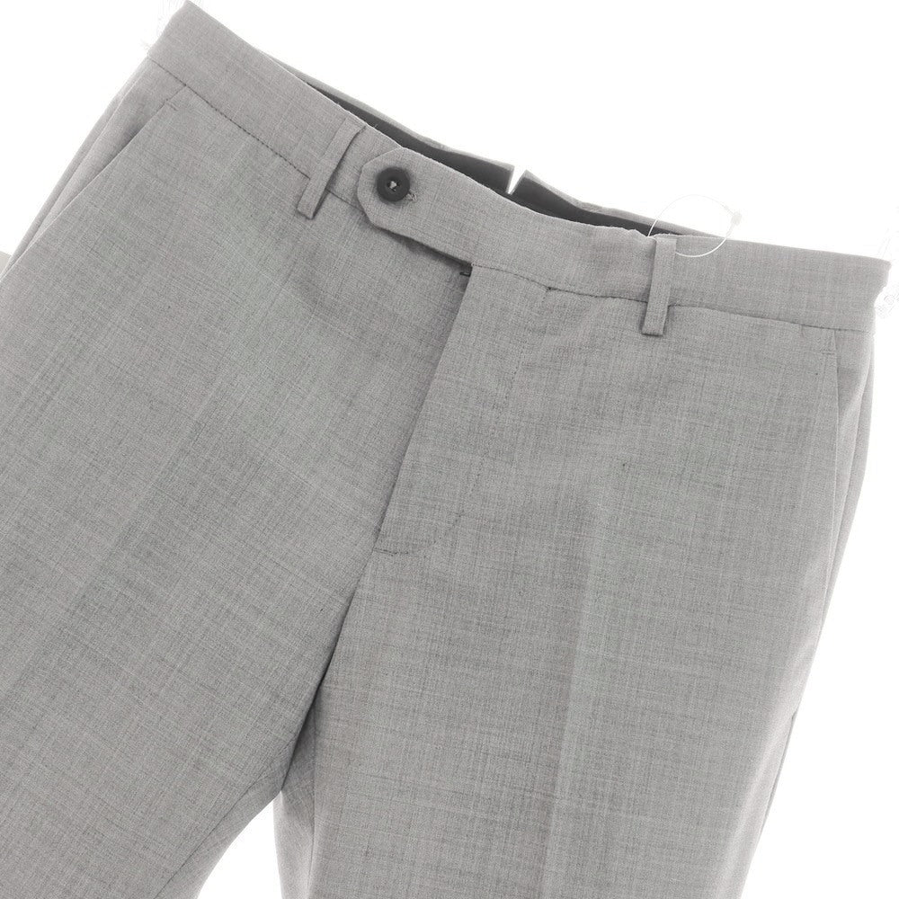 【新品】インコテックス スローウェア INCOTEX SLOWEAR 35型 TEKNOSARTORIAL ストレッチポリエステルウール ドレススラックスパンツ ライトグレー（02）【 44 】【 状態ランクN 】【 メンズ 】
[BPD]