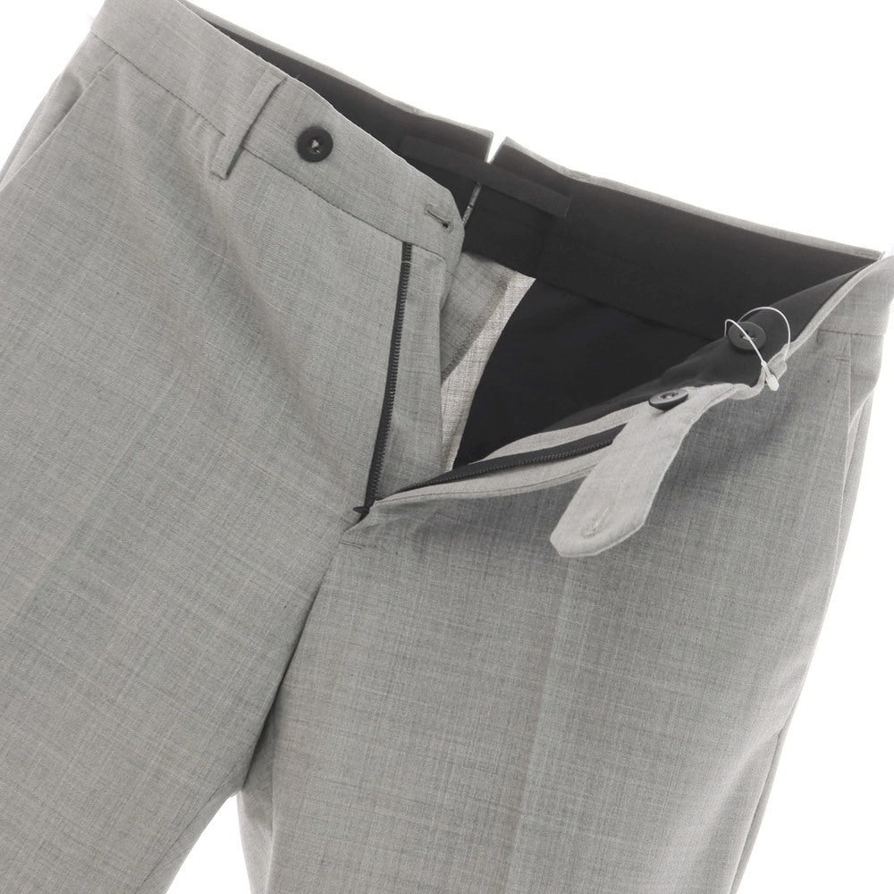 【新品】インコテックス スローウェア INCOTEX SLOWEAR 35型 TEKNOSARTORIAL ストレッチポリエステルウール ドレススラックスパンツ ライトグレー（02）【 44 】【 状態ランクN 】【 メンズ 】
[BPD]