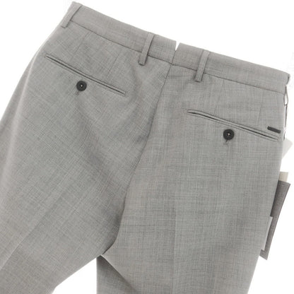 【新品】インコテックス スローウェア INCOTEX SLOWEAR 35型 TEKNOSARTORIAL ストレッチポリエステルウール ドレススラックスパンツ ライトグレー（02）【 44 】【 状態ランクN 】【 メンズ 】
[BPD]