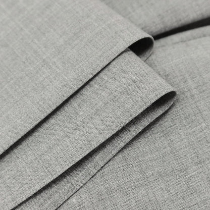 【新品】インコテックス スローウェア INCOTEX SLOWEAR 35型 TEKNOSARTORIAL ストレッチポリエステルウール ドレススラックスパンツ ライトグレー（02）【 44 】【 状態ランクN 】【 メンズ 】
[BPD]