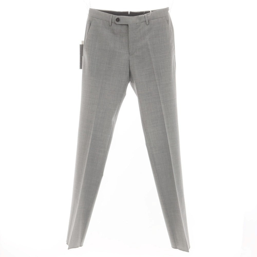 [New] INCOTEX SLOWEAR 35-type TEKNOSARTORIAL stretch polyester wool dress slacks pants light gray (02) [44] [Condition rank N] [Men&