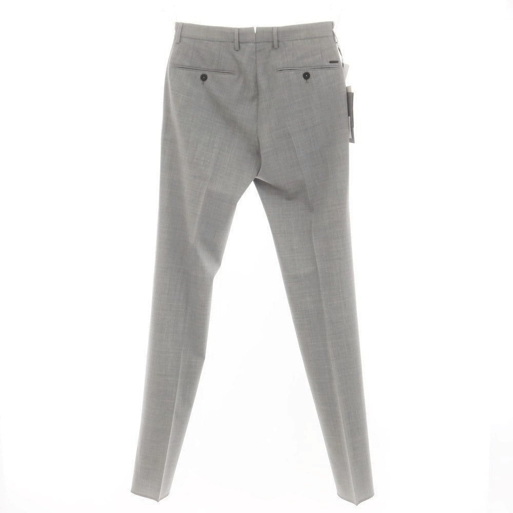 [New] INCOTEX SLOWEAR 35-type TEKNOSARTORIAL stretch polyester wool dress slacks pants light gray (02) [44] [Condition rank N] [Men&