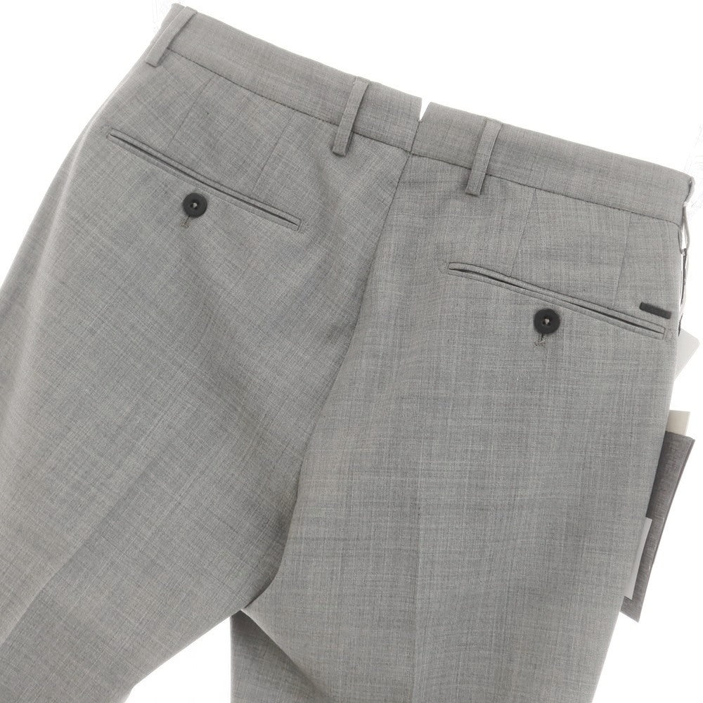 [New] INCOTEX SLOWEAR 35-type TEKNOSARTORIAL stretch polyester wool dress slacks pants light gray (02) [44] [Condition rank N] [Men&
