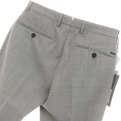 [New] INCOTEX SLOWEAR 35-type TEKNOSARTORIAL stretch polyester wool dress slacks pants light gray (02) [44] [Condition rank N] [Men&