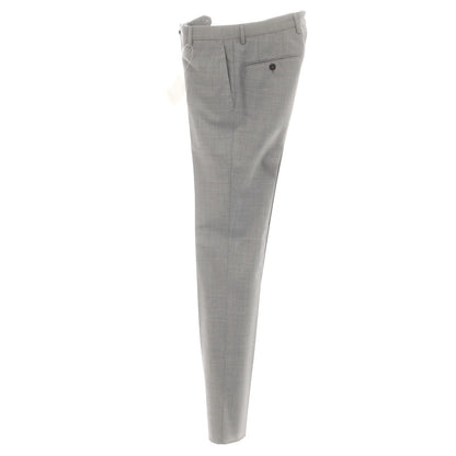 [New] INCOTEX SLOWEAR 35-type TEKNOSARTORIAL stretch polyester wool dress slacks pants light gray (02) [44] [Condition rank N] [Men&