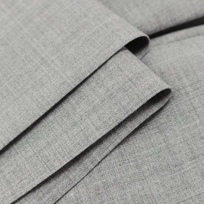 [New] INCOTEX SLOWEAR 35-type TEKNOSARTORIAL stretch polyester wool dress slacks pants light gray (02) [44] [Condition rank N] [Men&