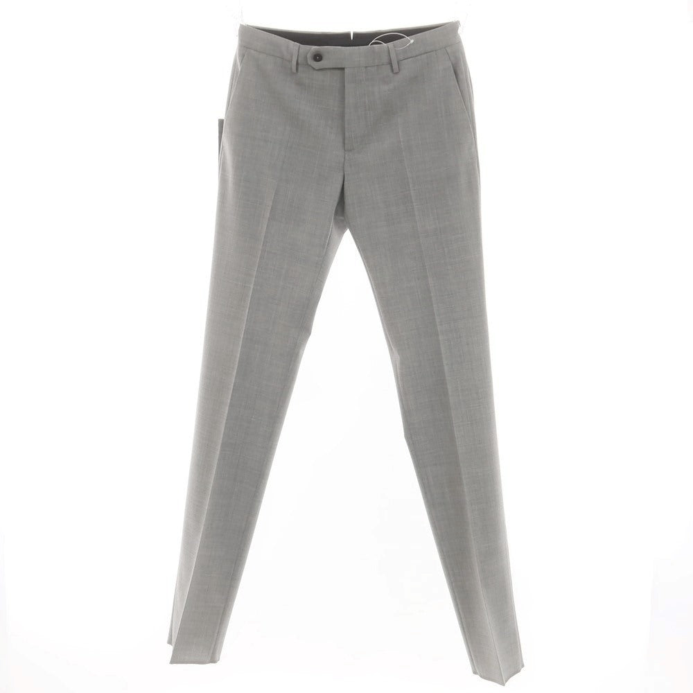 【新品】インコテックス スローウェア INCOTEX SLOWEAR 35型 TEKNOSARTORIAL ストレッチポリエステルウール ドレススラックスパンツ ライトグレー（02）【 46 】【 状態ランクN 】【 メンズ 】
[APD]