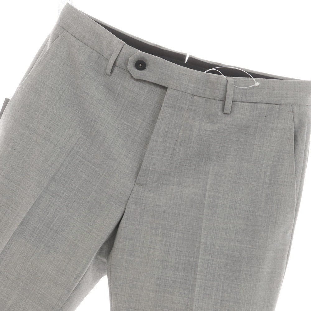 【新品】インコテックス スローウェア INCOTEX SLOWEAR 35型 TEKNOSARTORIAL ストレッチポリエステルウール ドレススラックスパンツ ライトグレー（02）【 46 】【 状態ランクN 】【 メンズ 】
[APD]