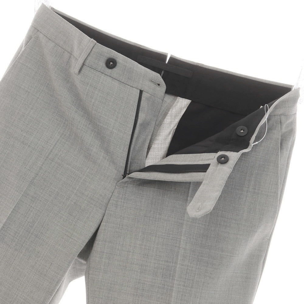 【新品】インコテックス スローウェア INCOTEX SLOWEAR 35型 TEKNOSARTORIAL ストレッチポリエステルウール ドレススラックスパンツ ライトグレー（02）【 46 】【 状態ランクN 】【 メンズ 】
[APD]
