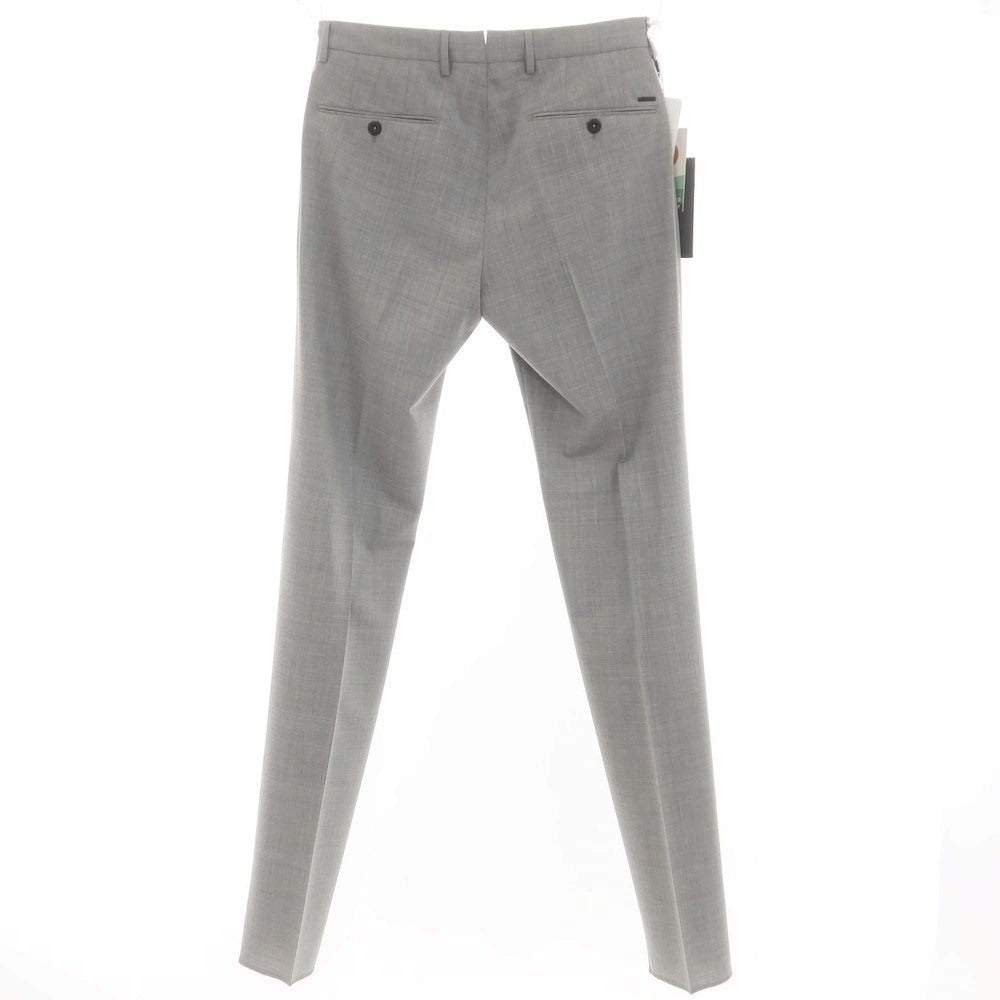 【新品】インコテックス スローウェア INCOTEX SLOWEAR 35型 TEKNOSARTORIAL ストレッチポリエステルウール ドレススラックスパンツ ライトグレー（02）【 46 】【 状態ランクN 】【 メンズ 】
[APD]