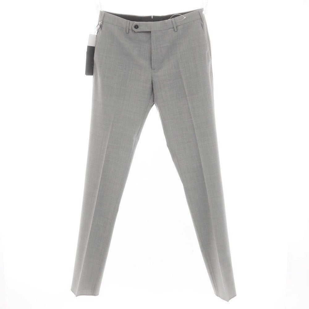 [New] INCOTEX SLOWEAR 35-type TEKNOSARTORIAL stretch polyester wool dress slacks pants light gray (02) [50] [Condition rank N] [Men&