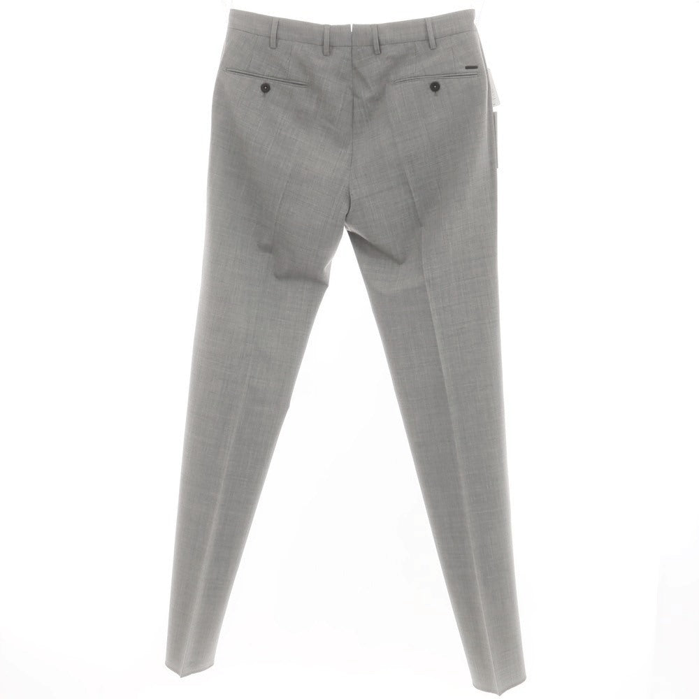 [New] INCOTEX SLOWEAR 35-type TEKNOSARTORIAL stretch polyester wool dress slacks pants light gray (02) [50] [Condition rank N] [Men&