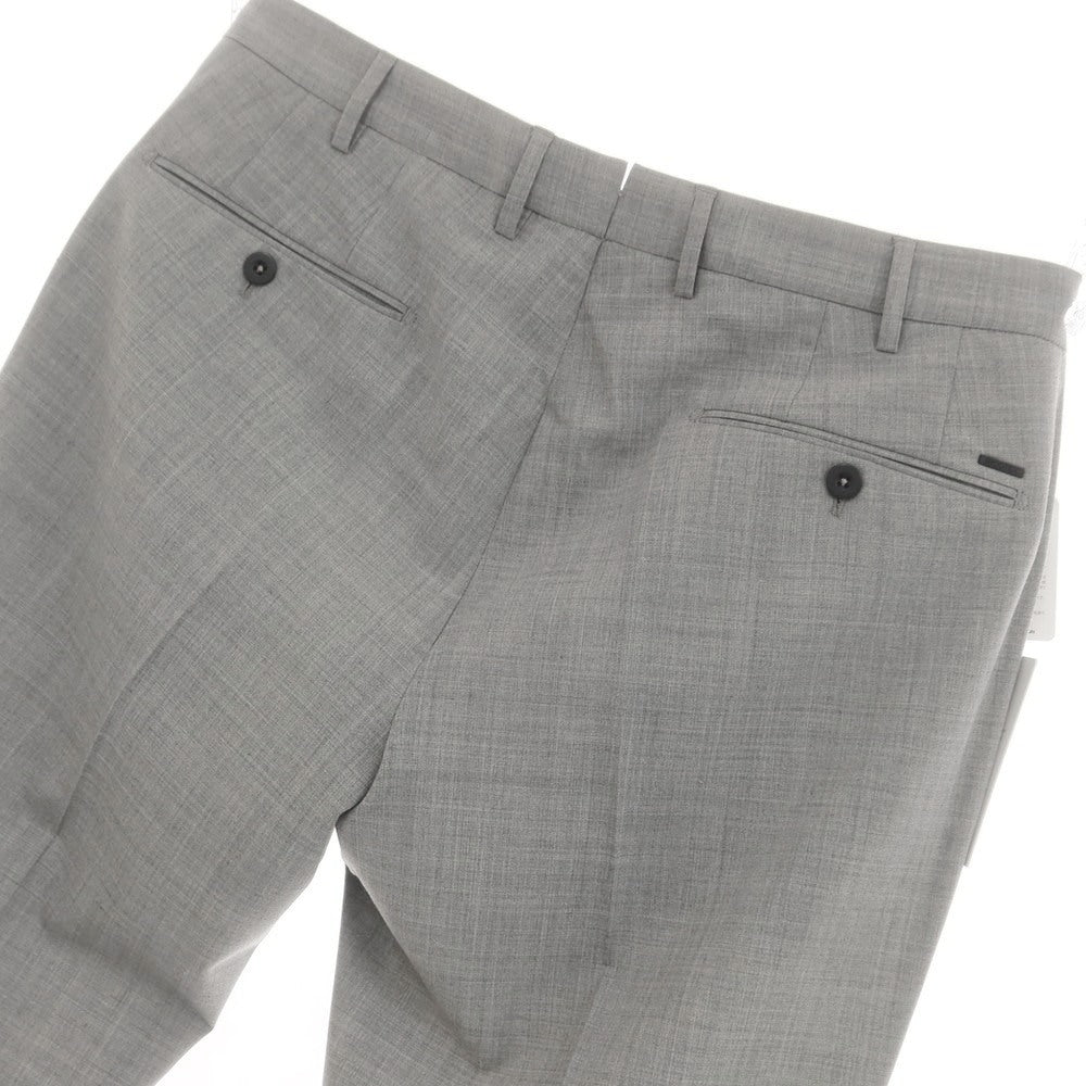 [New] INCOTEX SLOWEAR 35-type TEKNOSARTORIAL stretch polyester wool dress slacks pants light gray (02) [50] [Condition rank N] [Men&