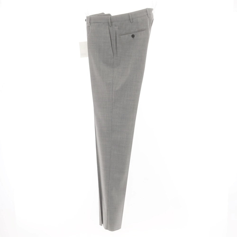 [New] INCOTEX SLOWEAR 35-type TEKNOSARTORIAL stretch polyester wool dress slacks pants light gray (02) [50] [Condition rank N] [Men&